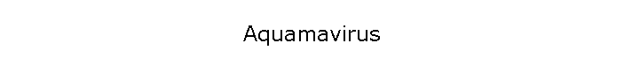 Aquamavirus